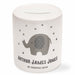 Personalised Elephant Money Box New Baby Gift