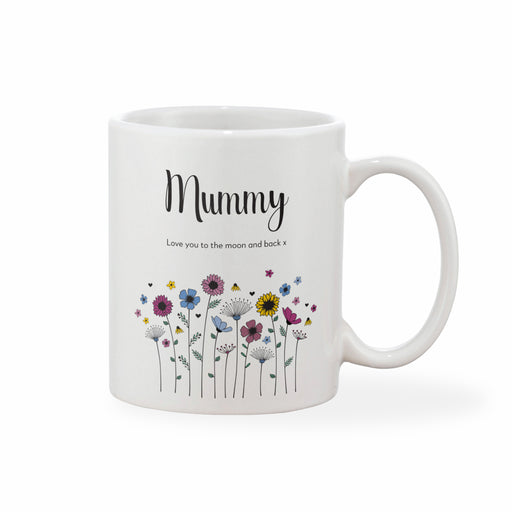 Meadowfield Ditsy Floral Mother's Day Mug With Personalised Message