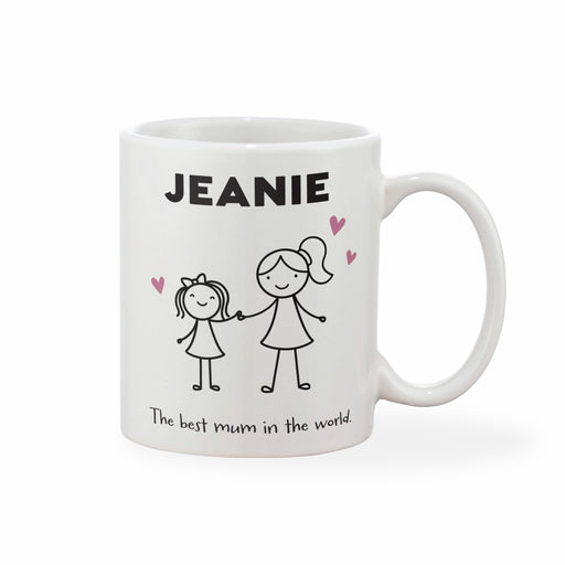 Personalised Mother's Day Mug - Mother & Child