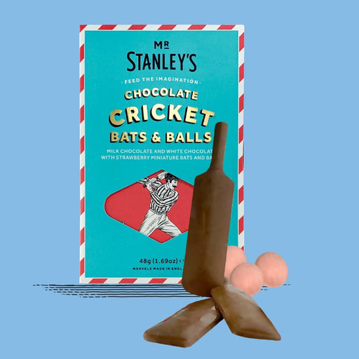 Mr Stanley's Milk Chocolate Cricket Bats & Balls