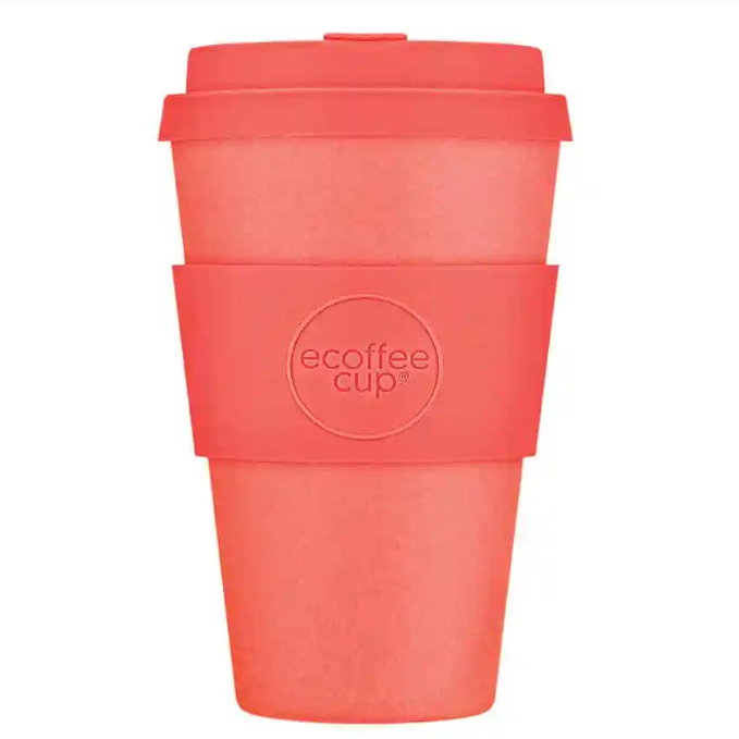 Ecoffee Reusable Coffee Cup - Mrs Mills 14oz