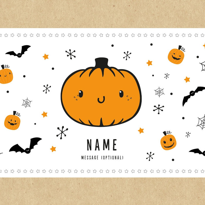 Personalised Halloween Pumpkin Gift Box