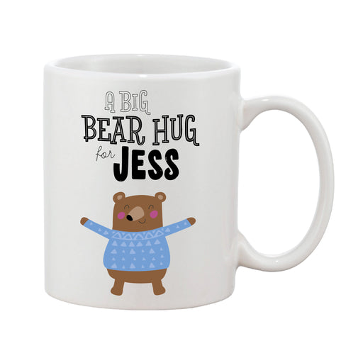 Personalised Bear Hug Mug