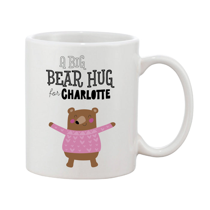 Personalised Bear Hug Mug