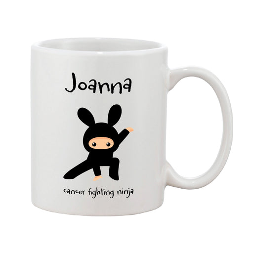 Cancer Fighting Ninja Personalised Mug
