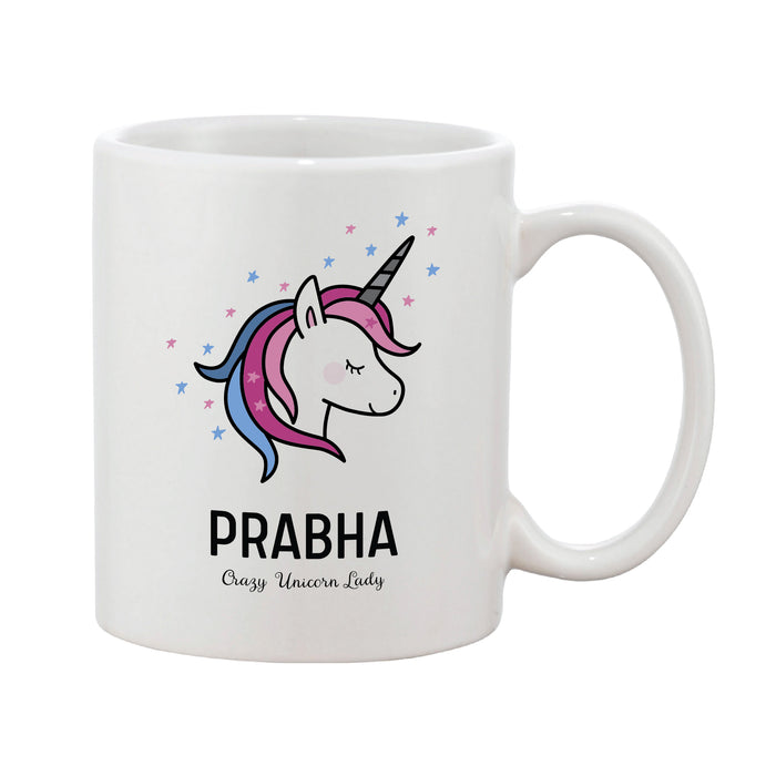 Magical Unicorn Personalised Mug
