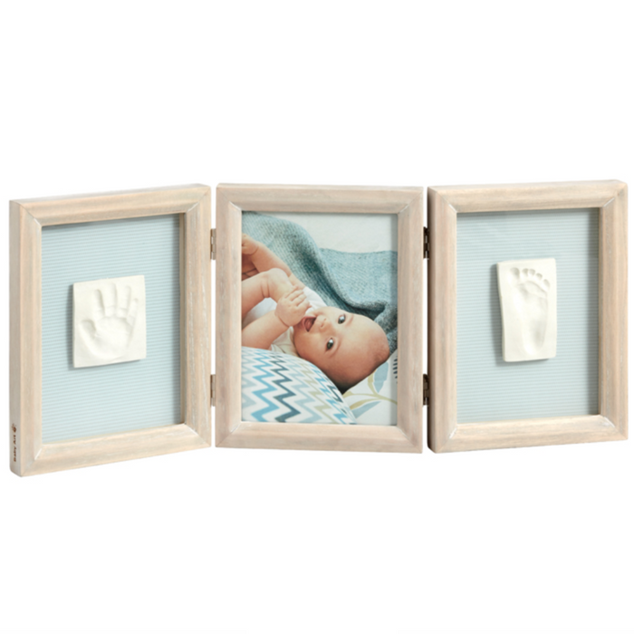New Baby Hand And Foot Print Wooden Frame