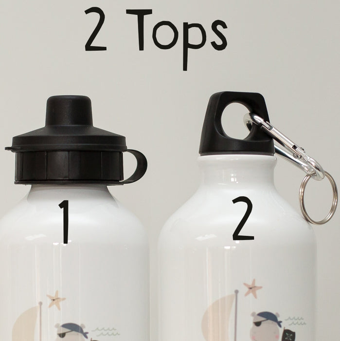Children's Personalised Animal Water Bottles (16 Designs)