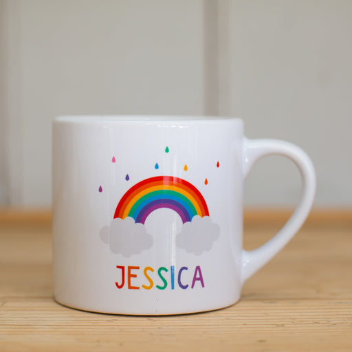Children's Personalised Rainbow Mug