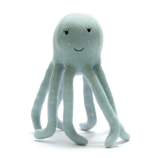 Organic Knitted Sea Animals - Various Creatures - Sea Green Octopus