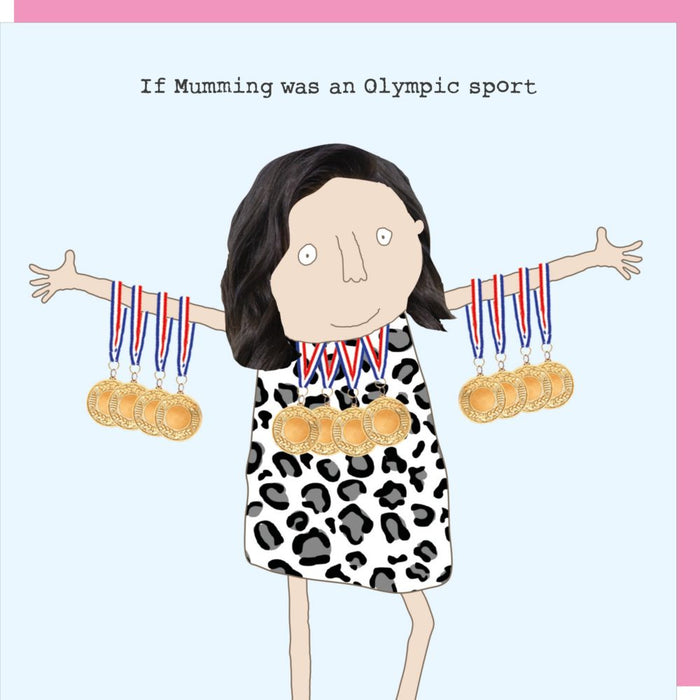 Olympic Mumming Mother's Day Card