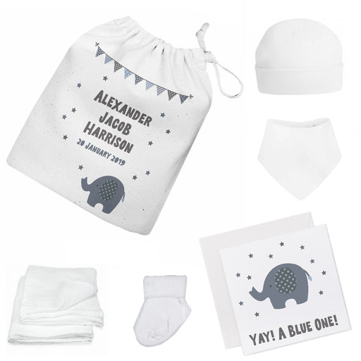 New Baby Boy Gift Set Personalised