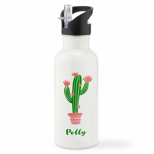 Personalised Cactus Water Bottle