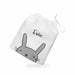 Personalised Name Easter Bunny Treat Gift Bag