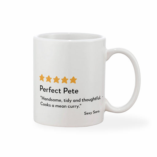 Rating Review Personalised Mug