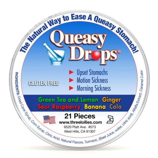 Queasy Drops Variety Flavour Gluten Free 21 Pieces 