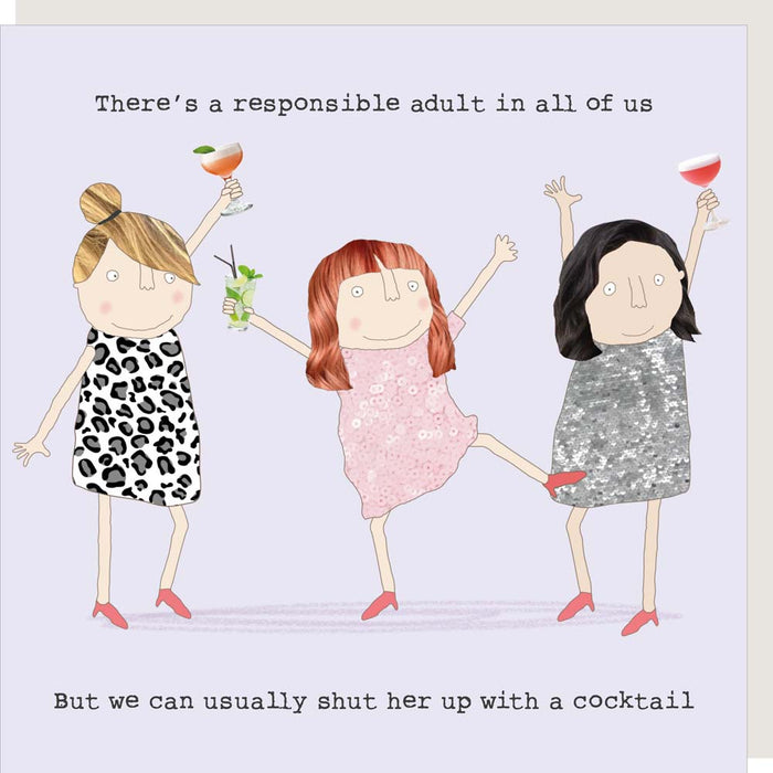 Responsible Adult Rosie Made A Thing Card