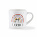 personalised children's rainbow mug