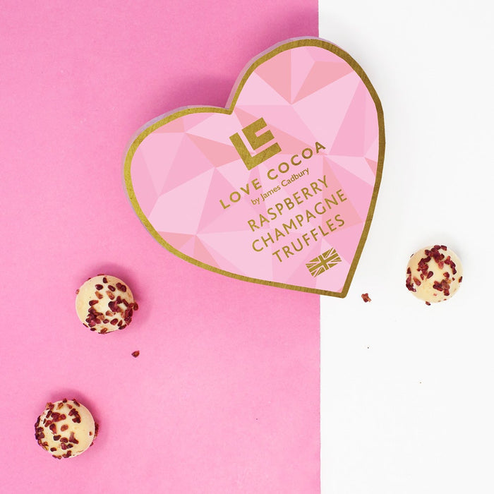 The Mother's Day Gift Box Raspberry Champagne Truffles