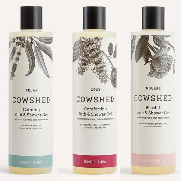 Cowshed Bath & Shower Gel - Relax, Cosy Or Indulge