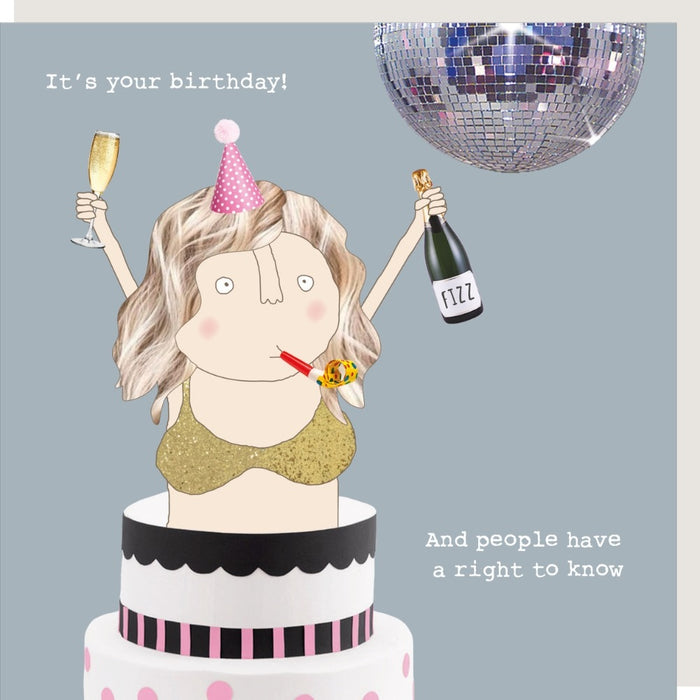 'Right To Know' Birthday Card