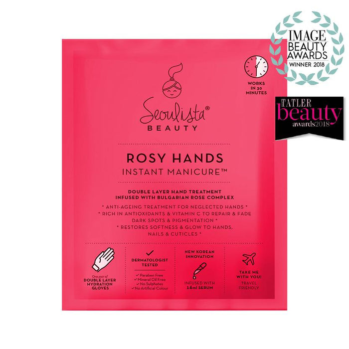 The 50th Birthday Gift Box For Her Seoulista Rosy Hands Instant Manicure