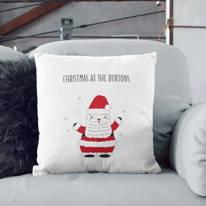Personalised Santa Cushion