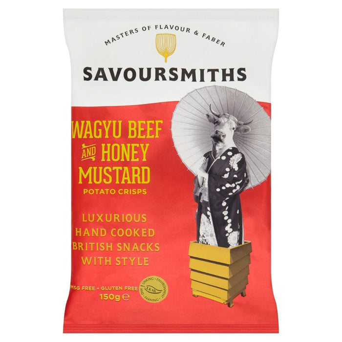 Savoursmiths Crisps (various flavours) Wagyu Beef and Honey Mustard