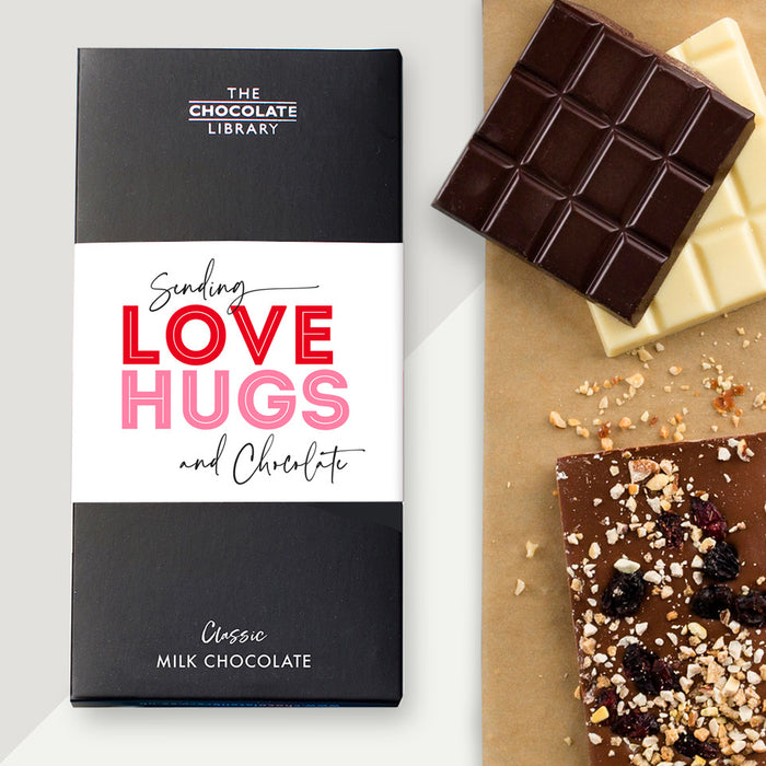 Sending Love, Hugs And Chocolate Bar