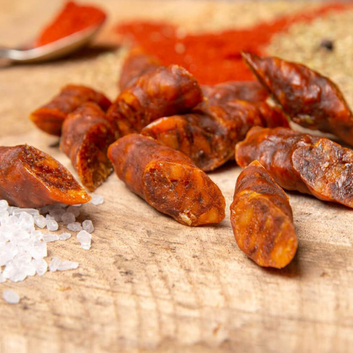 The Men's Cocktails And Nibbles Gift Box Chorizo Salami