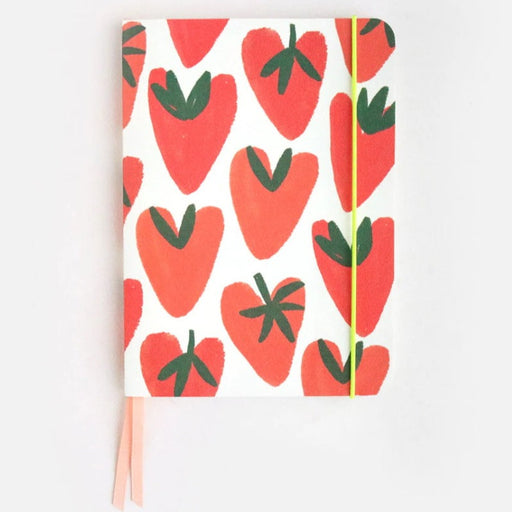 The 'Strawberry Hearts' Letterbox Gift Box a5 Notebook