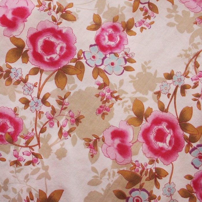 Caro London Pink Beautiful Cotton Wrap Kimono