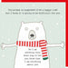 Bear Hug Difficult Christmas Card