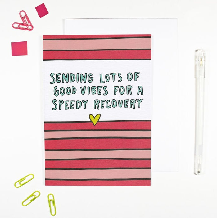 Vibes For A Speedy Recovery Card