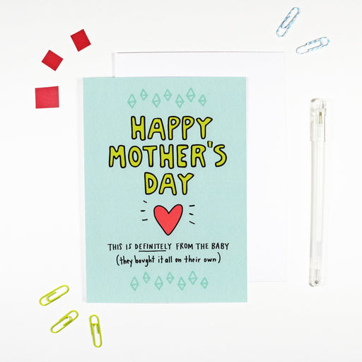 Happy Mother's Day From The Baby Card