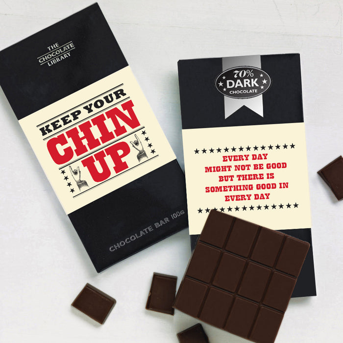 Keep Your Chin Up - Dark Chocolate