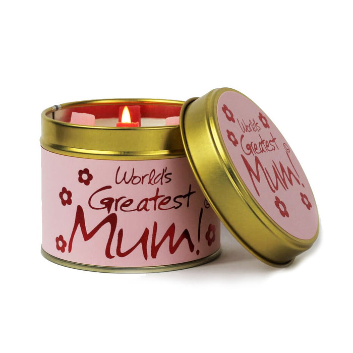 The Mother's Day Gift Box World's Greatest Mum! Candle Tin