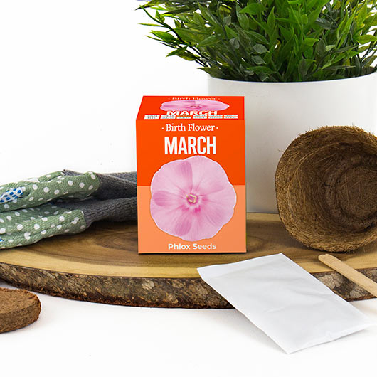March - Birthday Month Seeds - Jan to Dec