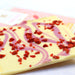 The Mother's Day Gift Box Strawberry Champagne White Chocolate Bar