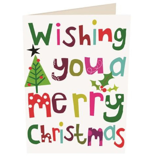 'Wishing You A Merry Christmas' Christmas Card