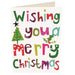 'Wishing You A Merry Christmas' Christmas Card