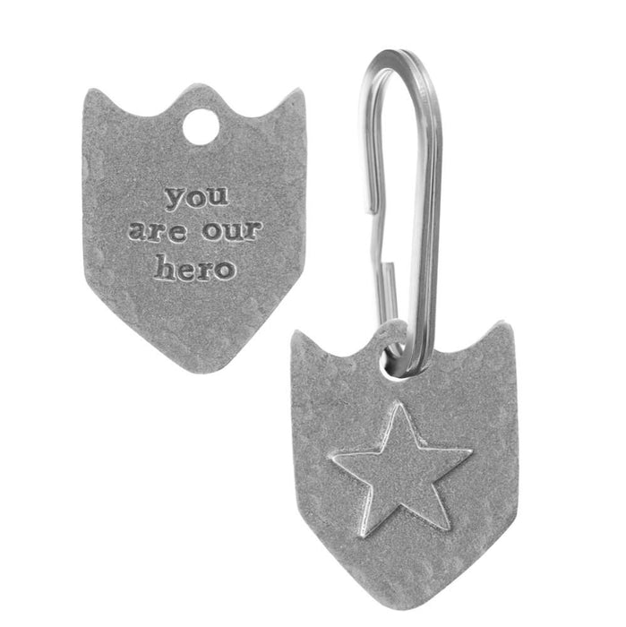 You Are My/Our Hero Keyring
